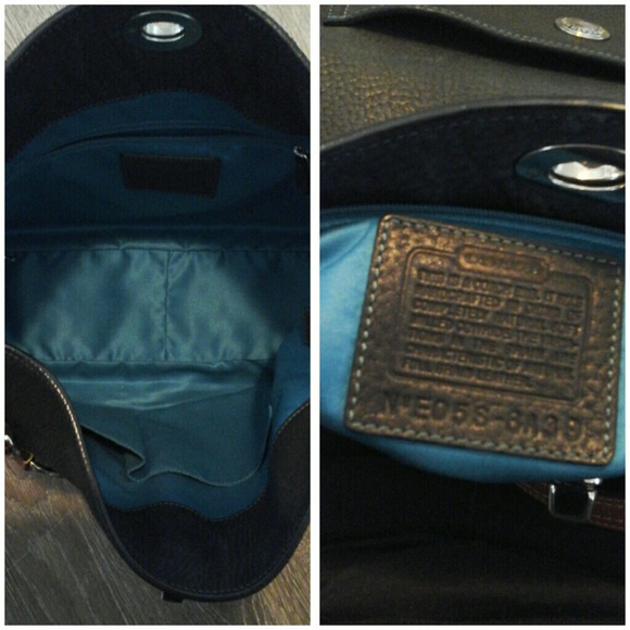 Black Coach Purse - Picture 4 of 8